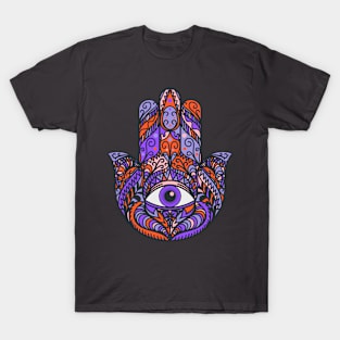 Colorful Hamsa Hand T-Shirt